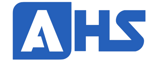 AHS teknik ve endüstriyel sistemler alanında faaliyet gösteren marka logosu