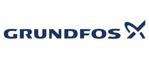 Grundfos endüstriyel pompa ve akış teknolojileri alanında faaliyet gösteren marka logosu
